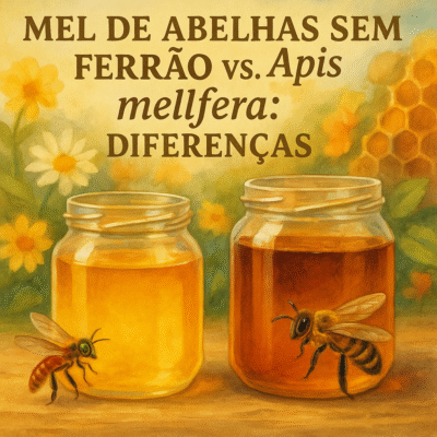 Mel de Abelhas Sem Ferrão vs. Apis mellifera: Diferenças