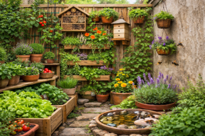 Jardim Pequeno: Como Aproveitar Cada Metro