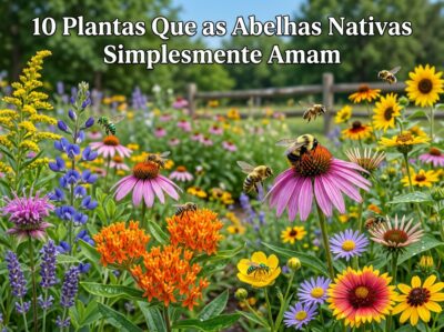 10 Plantas que Atraem Abelhas Nativas no Jardim