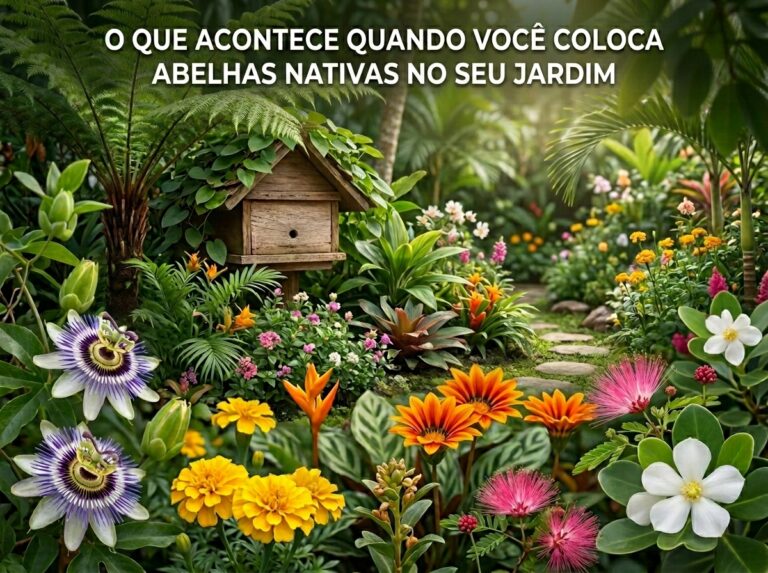 O Que Acontece Quando Você Coloca Abelhas no Seu Jardim