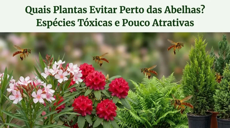 Quais Plantas Evitar Perto das Abelhas? Espécies Tóxicas e Pouco Atrativas
