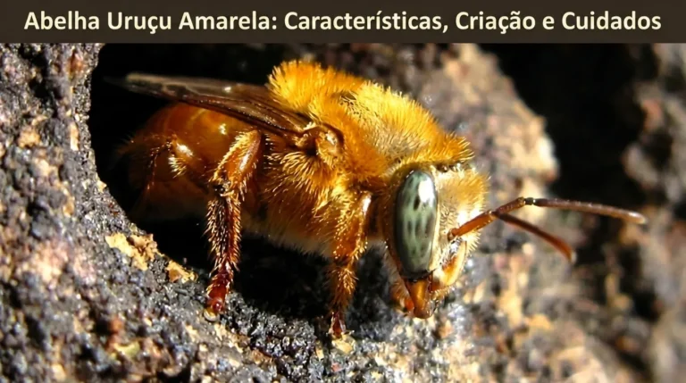 Abelha Uruçu-Amarela Características, Criação e Cuidados