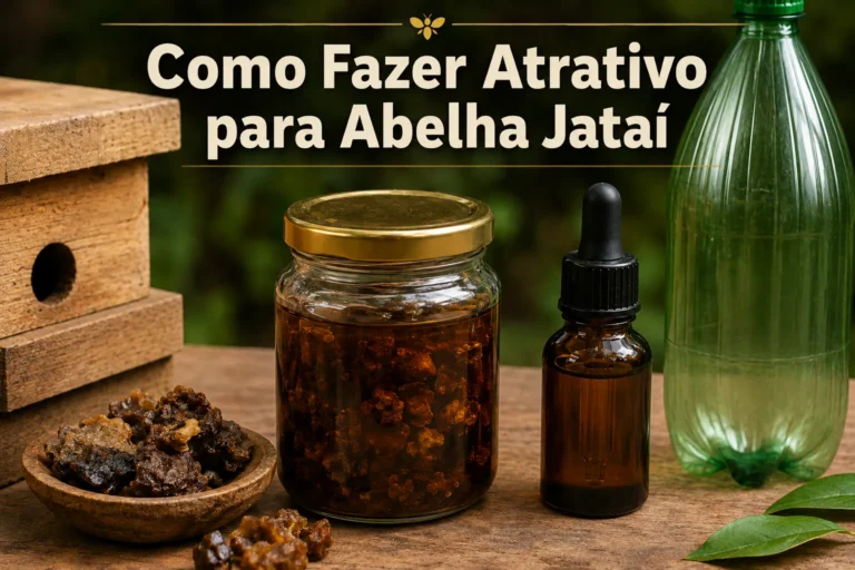 Como Fazer Atrativo para Abelha Jataí